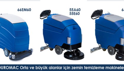 DUROMAC Orta ve Büyük Alanlar İçin Temizlik Makinesi