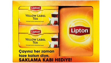 Lipton Saklama Kabı Çayınız Taze kalsın